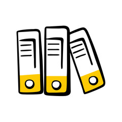 binders icon   vector icon