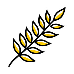 bracken vector icon