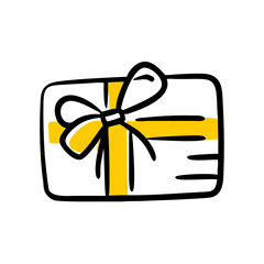 gift card vector icon