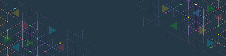Abstract background with a geometric pattern of triangle shapes. Graphic design element