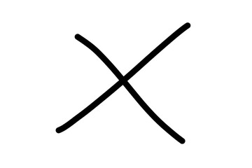 Isolated Redaction Texture – Brush Line Marker Highlighter PNG Overlay 