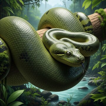snake in the tree