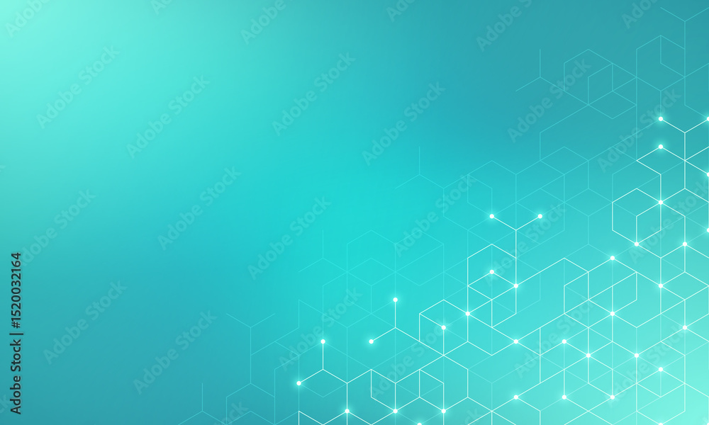Poster Abstract background with simple geometric figures and dots. Graphic design element and polygonal shape pattern