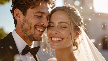 Braut und Br&auml;utigam