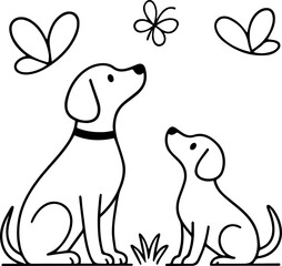 Dog Vector EPS Design