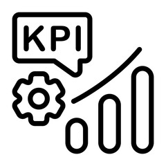 KPI Outline Icon