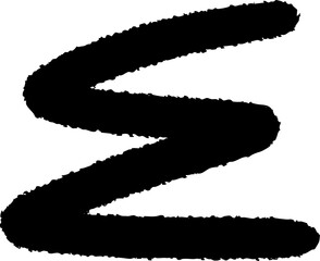 Marker Elements Texture Scratch Stroke Underlines Handdrawn