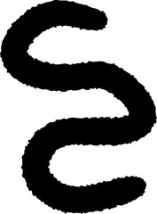 Marker Elements Texture Scratch Stroke Underlines Handdrawn