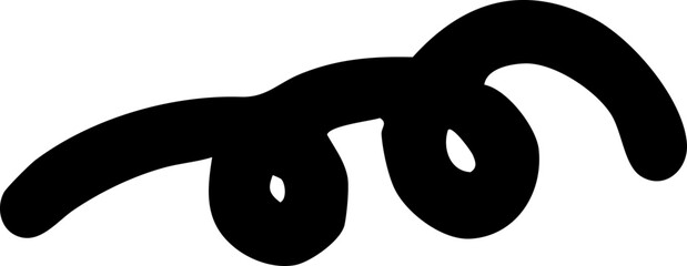 Marker Elements Texture Scratch Stroke Underlines Handdrawn