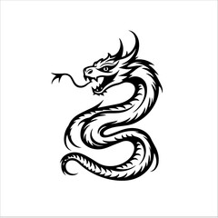 black dragon tattoo