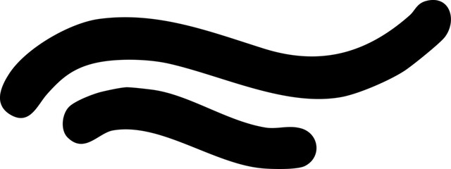 Marker Elements Texture Scratch Stroke Underlines Handdrawn