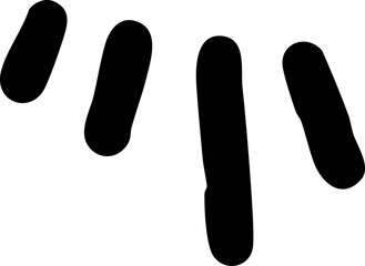 Marker Elements Texture Scratch Stroke Underlines Handdrawn