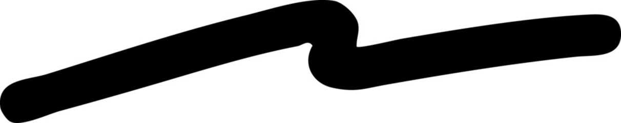 Marker Elements Texture Scratch Stroke Underlines Handdrawn