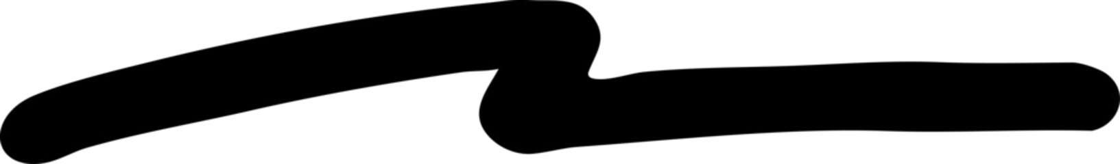 Marker Elements Texture Scratch Stroke Underlines Handdrawn