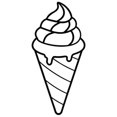 ice cream vector illustration