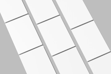 Realistic A4 Flyer Blank Mockup