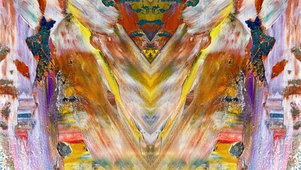 Abstract art background . Hand painting artwork on canvas .