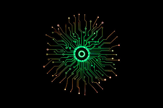 Abstract technology circuit board background for digital and engineering use