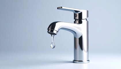 water flowing from a faucet