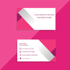 Fototapeta premium Elegant Modern Business Card for Professionals