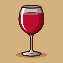 glass of wine