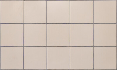 White porcelain tiled wall