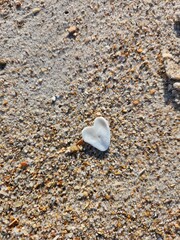 heart shaped stones