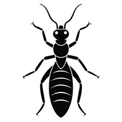 termite white background