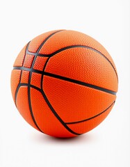Fototapeta premium basketball ball isolated on white