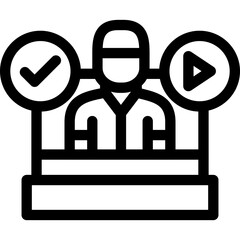 Video Conference Icon