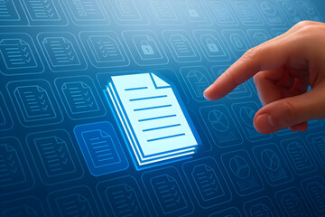 Document management system software solution for efficient workflow automation and storage