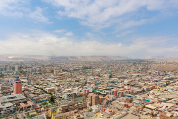 Arica, the city of eternal spring, land of historical vestiges and ancestral culture, living heritage with dances and carnivals. It is also an important port in northern Chile.