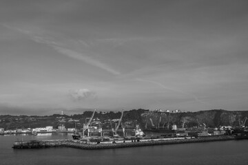 Gijon an der spanischen Küste