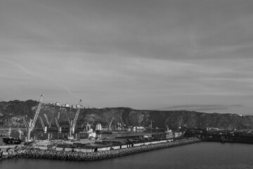 Fototapeta premium Gijon an der spanischen Küste