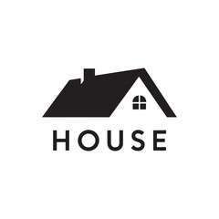 Fototapeta premium Home Logo Design Vector, Simple House Logo Design