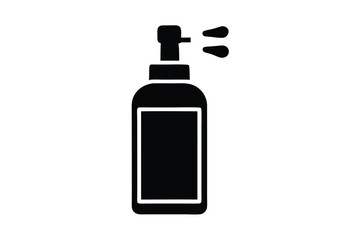 setting spray vector icon