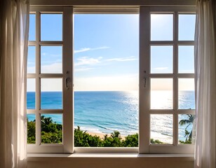 Ocean view from a window (1) © Bagas