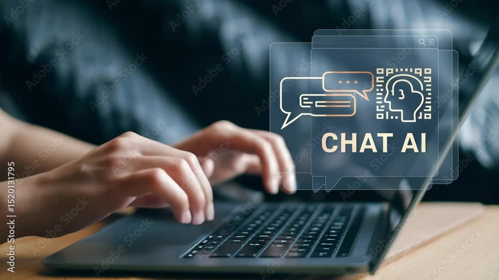 Poster Explore the capabilities of a Chat Bot powered by Artificial Intelligence technology for seamless human interaction and efficient problem-solving in various applications.