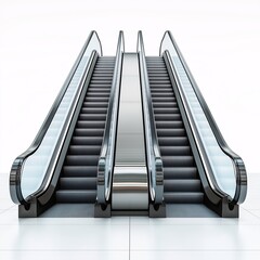 Modern Escalator System in Urban Design. Enhancing Shopping Center Convenience & Accessibility