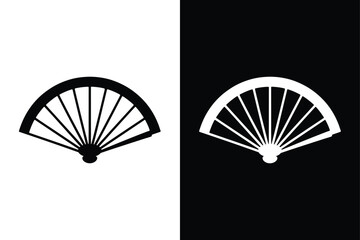 Fan  icon vector on White Background ,Vector Art Illustration on white background.