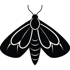 Moth Flying Bug Clipart