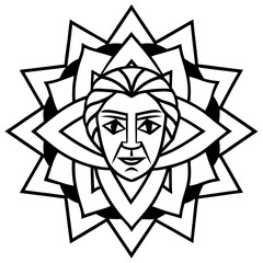 Minimal Abstract Art Illustration