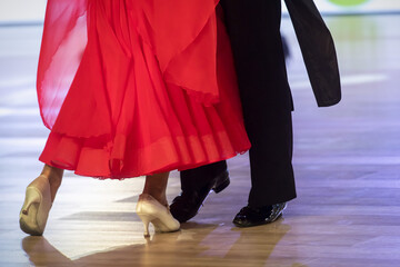 couple dancing standard dance