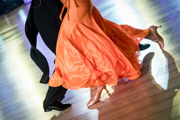 couple dancing standard dance