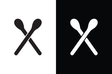 Match icon vector on White Background ,Vector Art Illustration on white background.