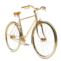 bicycle isolated on white background