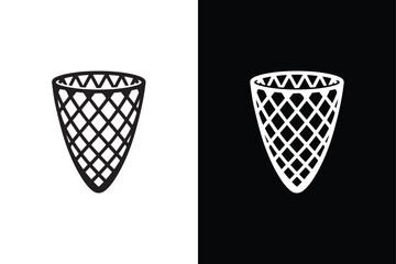 Net icon vector on White Background ,Vector Art Illustration on white background.