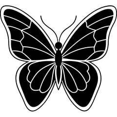 Y2K Butterfly Collage on White – Vector Art
