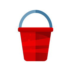 Toy bucket – vector icon