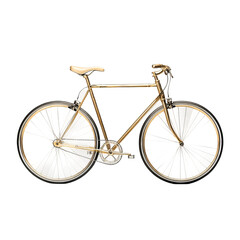 bicycle isolated on white background